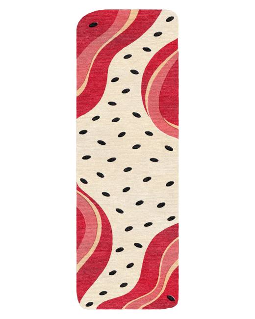 Zest Dragon hand-tufted rug, Berry Pink (AL000005 A)
