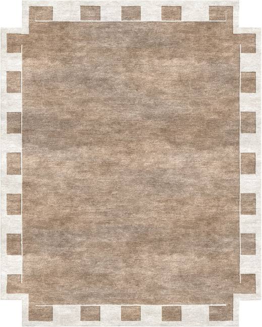 Minimal Aven hand-tufted rug, Mocha (RV000038 B)