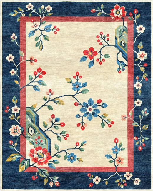 Orchid Lila hand-tufted rug, Porcelain (RV000024)