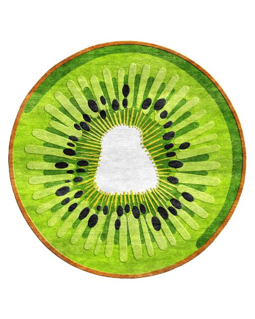 Zest Kiwi Pop hand-tufted rug, Zesty Green (AL000002)