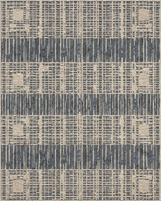 Axis Twill hand-tufted rug, Indigo (RV000004 C)