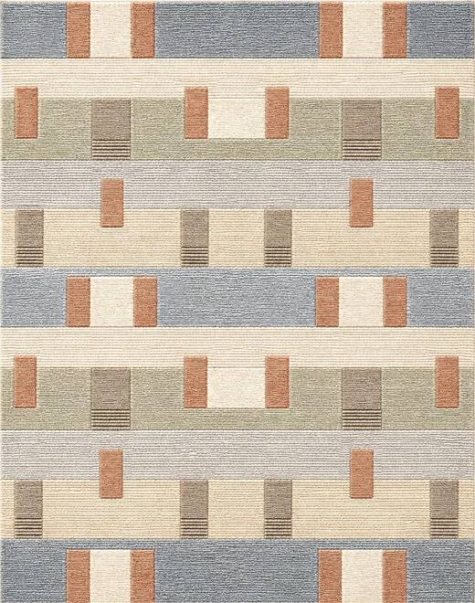 Nordic Reed hand-tufted rug, Chambray Beige (RV000011)