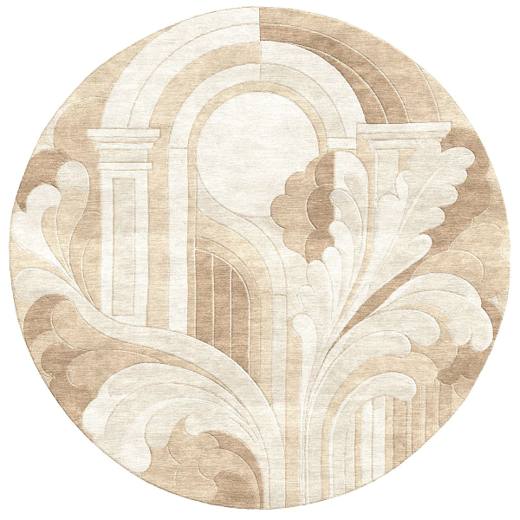 Maison Viona hand-tufted rug, Ivory (RV000044 D)