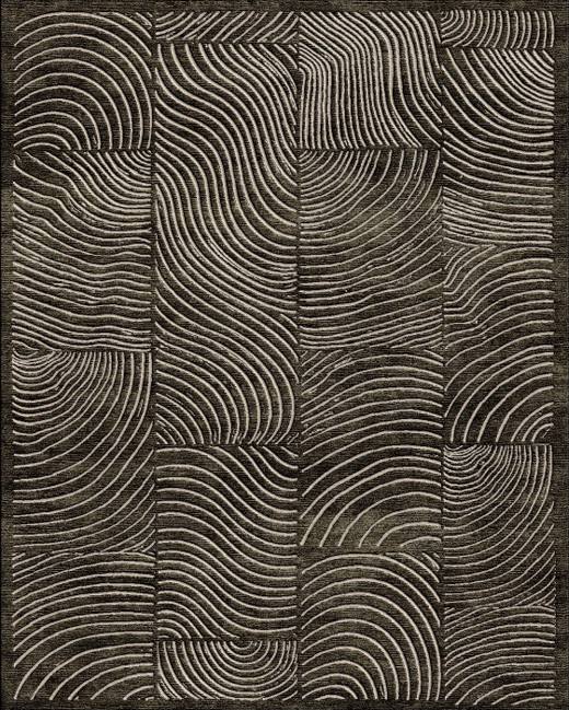 Axis Orbit hand-tufted rug, Walnut (RV000001 B)
