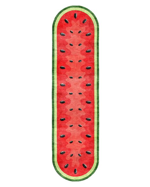 Zest Melon Pop hand-tufted rug, Red (AL000001 A)