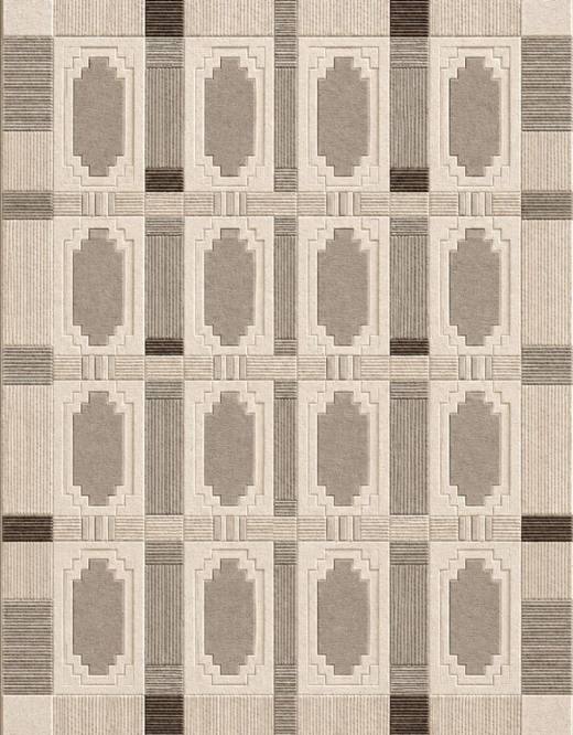 Nordic Pillar hand-tufted rug, Limestone (RV000019)