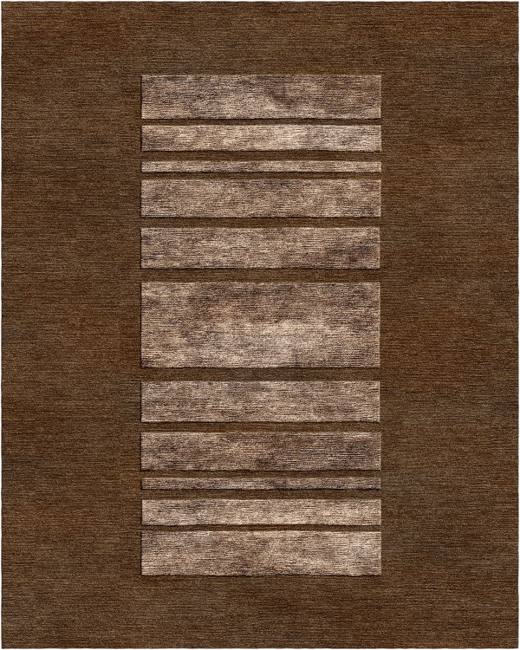 Minimal Stack hand-tufted rug, Cocoa (RV000034 C)