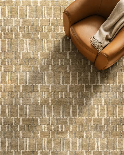 Axis Linea hand-tufted rug, Sandstone (RV000002)