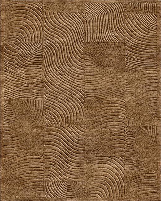 Axis Orbit hand-tufted rug, Camel (RV000001 A)