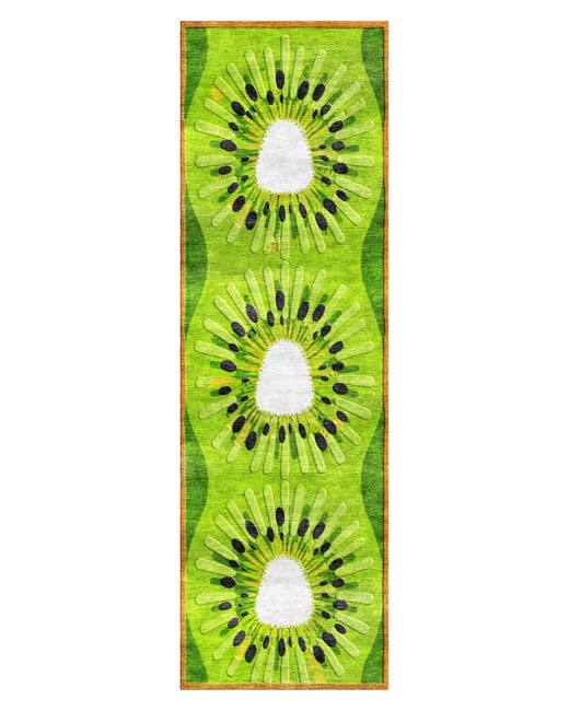 Zest Kiwi Pop hand-tufted rug, Zesty Green (AL000002 A)