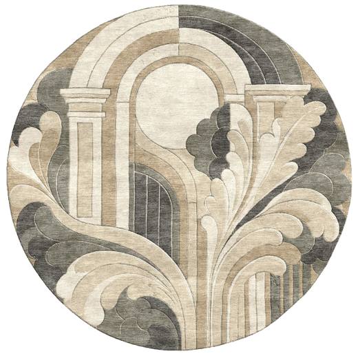 Maison Viona hand-tufted rug, Sage Grey (RV000044 C)