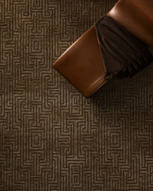 Axis Via hand-tufted rug, Cocoa (RV000003)