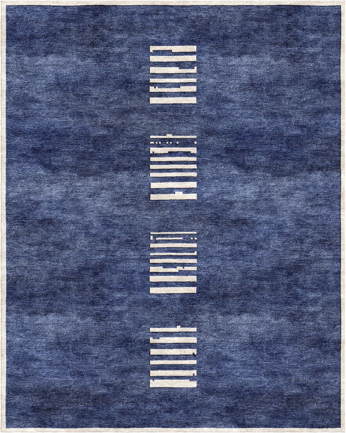 Minimal Mark hand-tufted rug, Indigo (RV000029 B)