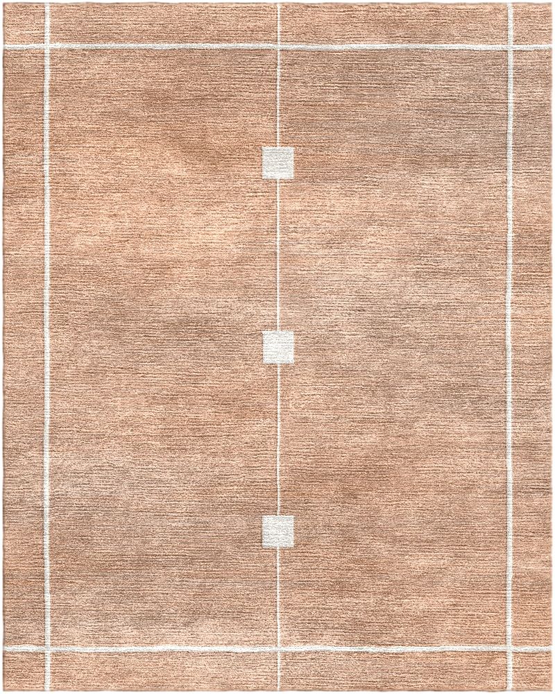 Minimal Link hand-tufted rug, Terracotta (RV000030 A)