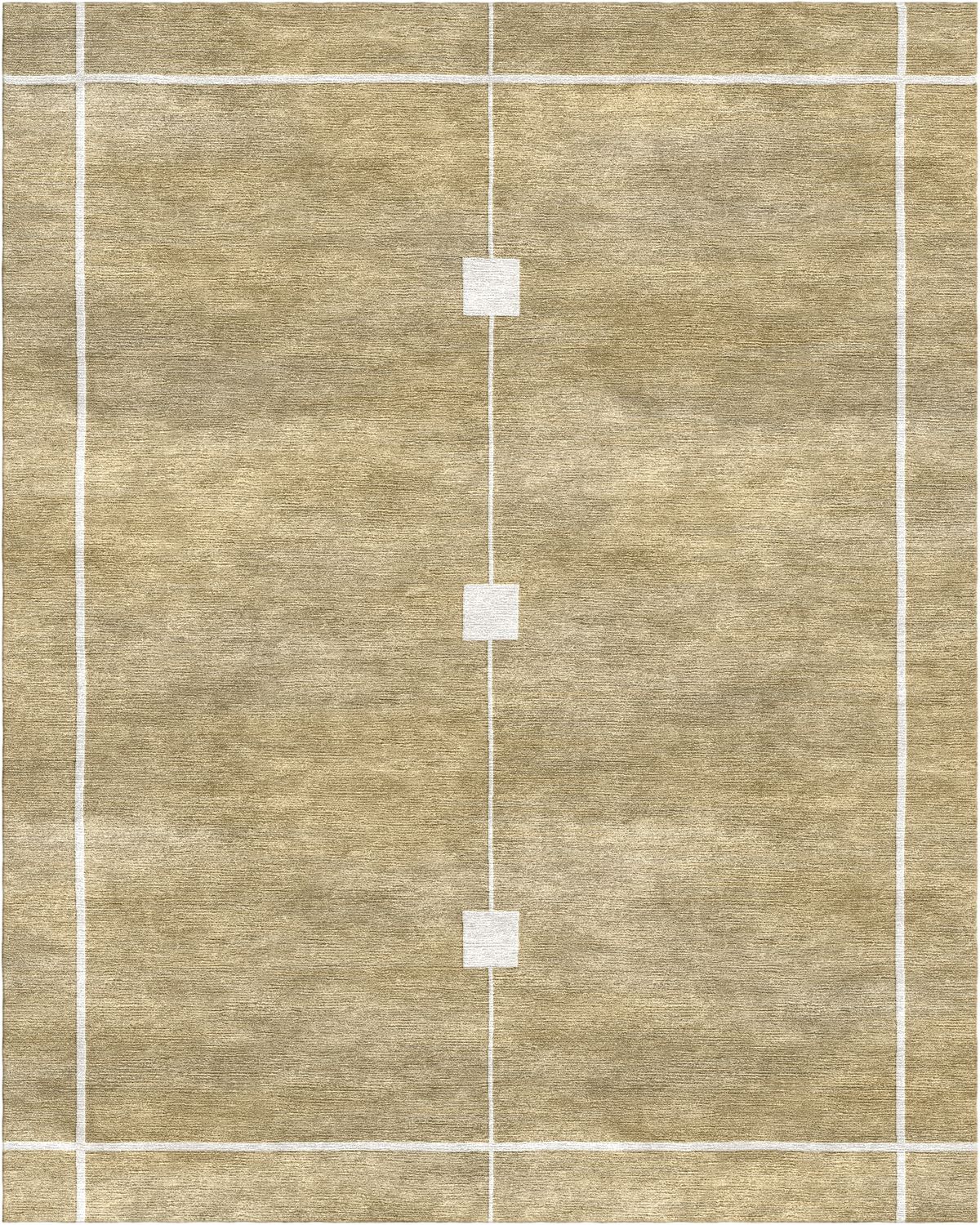 Minimal Link hand-tufted rug, Olive (RV000030 B)