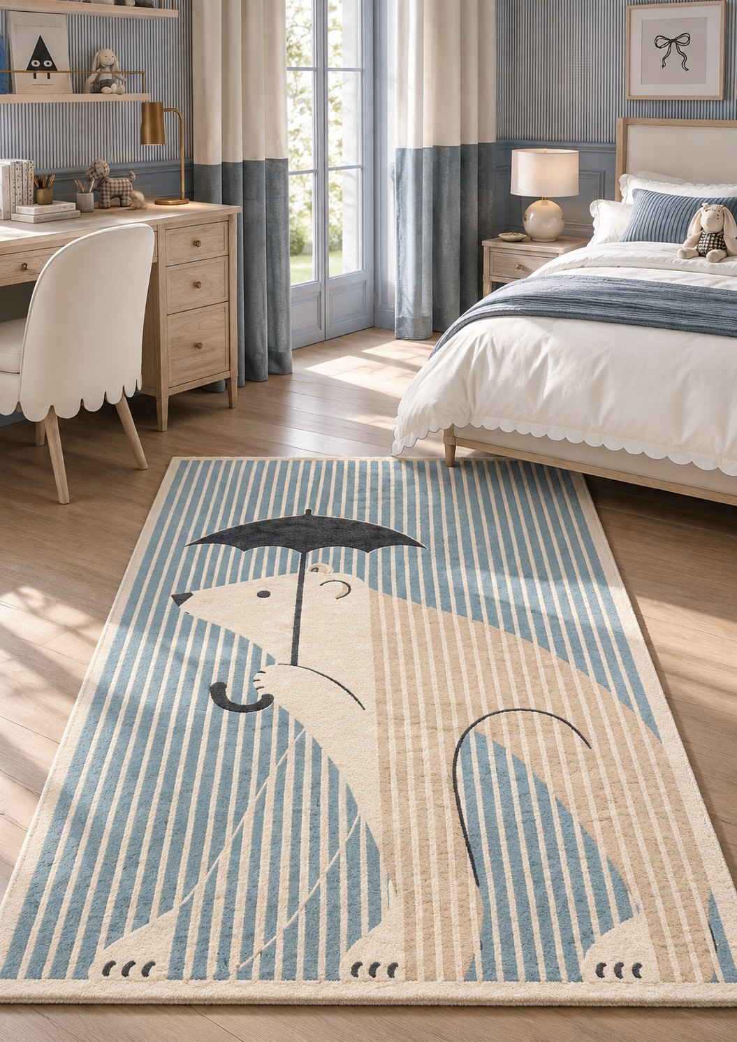 Animal Bear hand-tufted rug (AL000016)